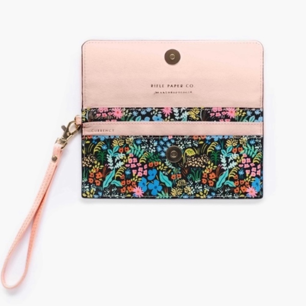 Last one! Rifle Paper Co. Floral Travel Wallet
